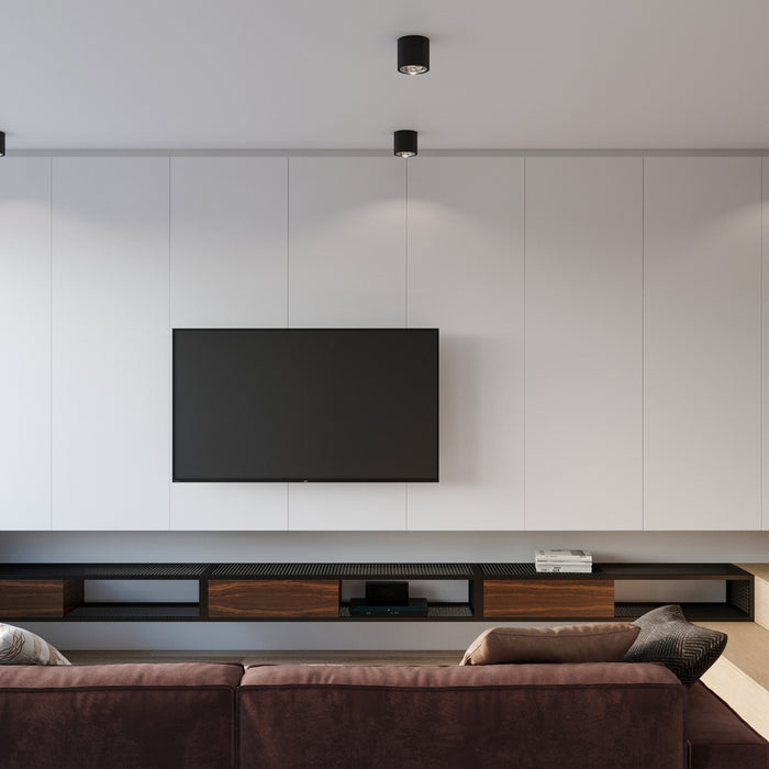 SOLLUX SL.0697 TIUBE Black Ceiling Lamp