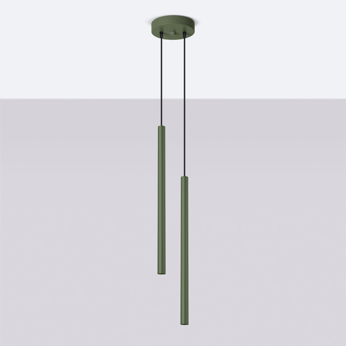 SOLLUX SL.1519 Lámpara colgante PASTELO 2 verde oliva verde oliva