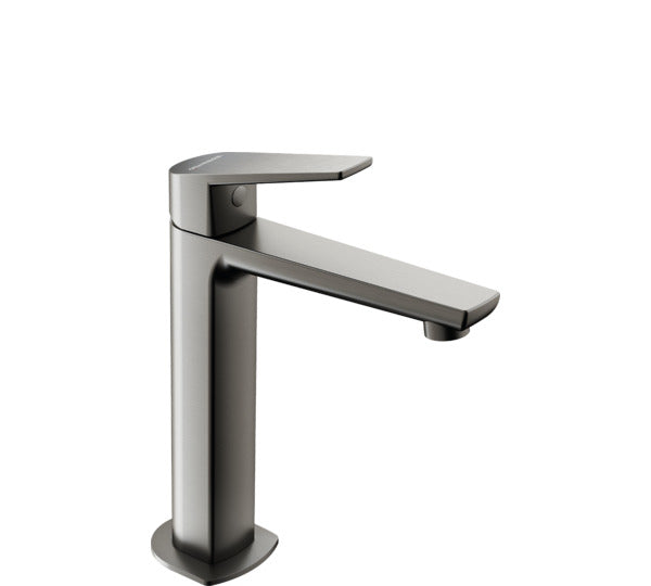 GENEBRE 69134 34 52 66 KLOE Grifo Monomando Lavabo Medio Acero Cepillado