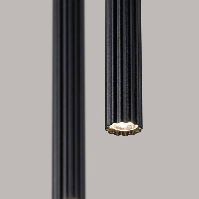 SOLLUX SL.1867 Lámpara colgante ARCHE 2P negra negro