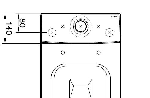 SANITANA NEXO COMPACTO Cisterna Completa Alimentación Inferior Blanco