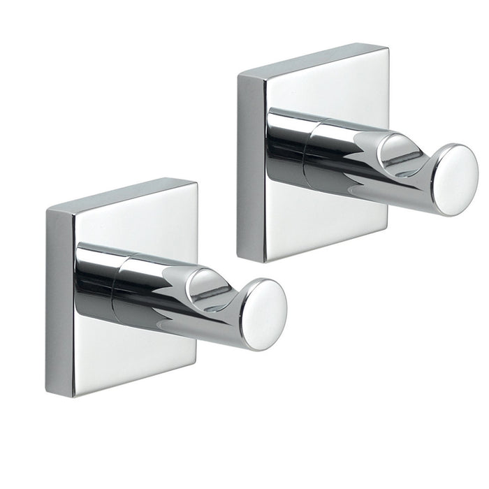 GEDY FJ271300100 FUJI Perchs 2 Piezas Cromo