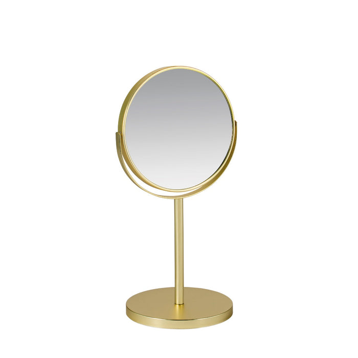 ANDREA HOUSE BA23023 Espejo de baño dorado de aumento