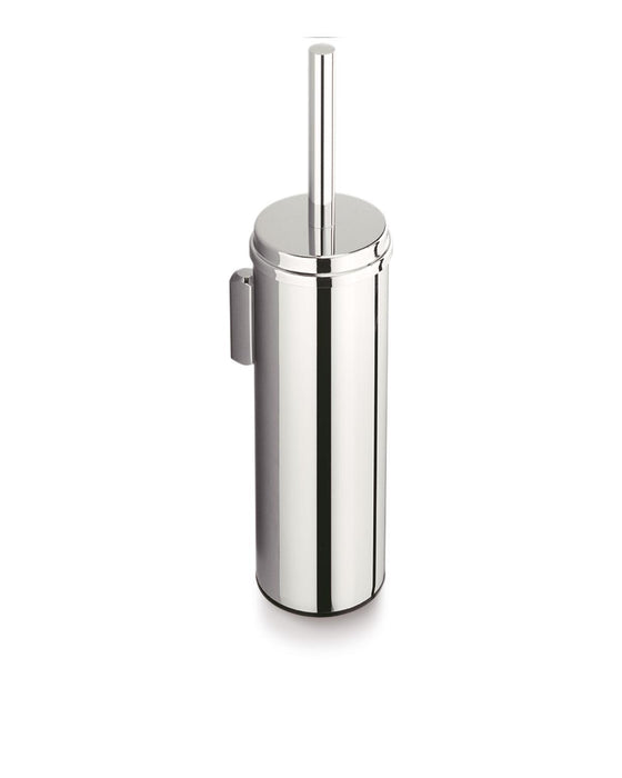 BELTRAN 73341 COMPLEMENTS Cylindrical Toilet Brush Holder To Hang Wall Chrome