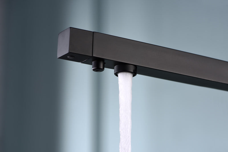 IMEX GOS002/NG CAPRI Grifo de Cocina Negro Mate Para Osmosis