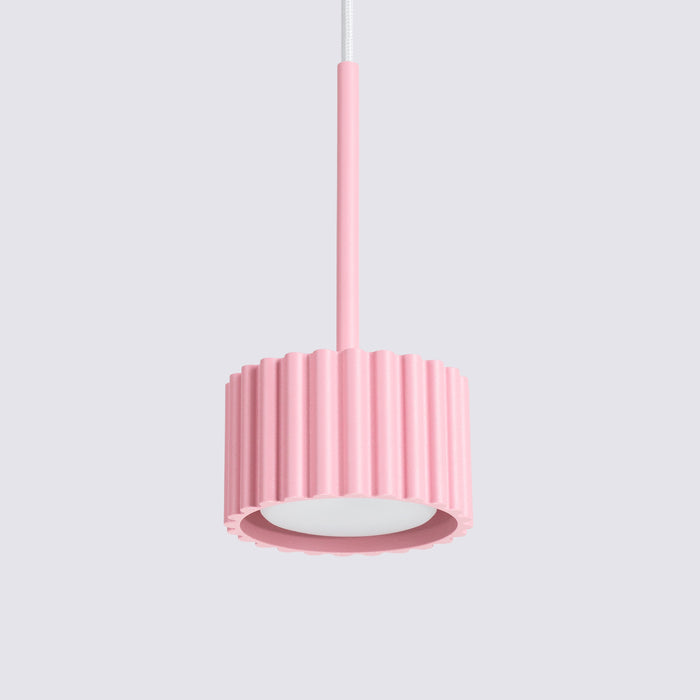 SOLLUX SL.2686 Lámpara colgante AURA 1 rosa Gx53