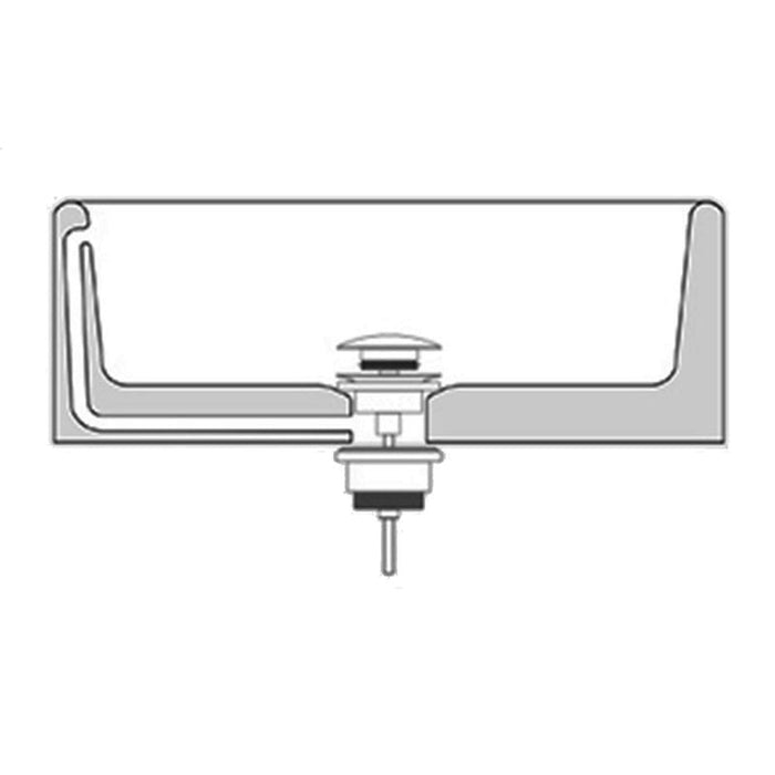 LLAVISAN L179634 Válvula Clic Clac Univer. Gun Metal