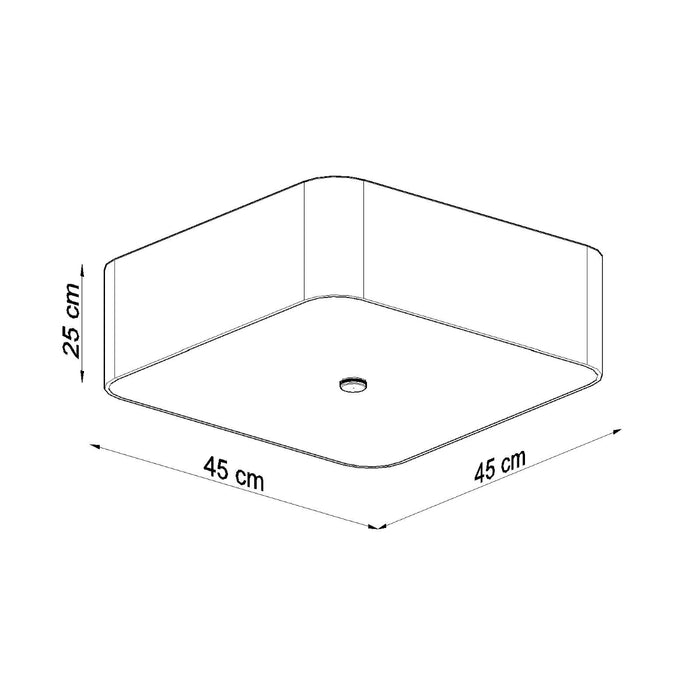 SOLLUX SL.0775 Ceiling Lamp LOKKO 45 White