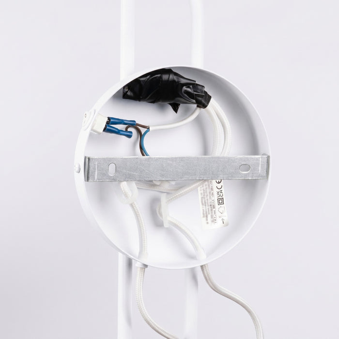SOLLUX SL.2506 Aplique de pared NOX 2 blanco con interruptor
