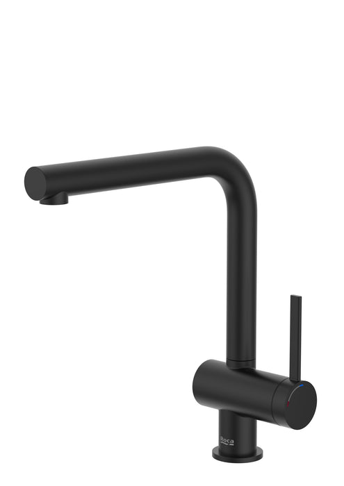 ROCA A5A831FNB0 ONA Grifo Monomando Cocina Negro Mate