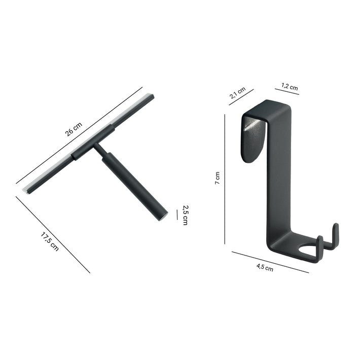 GEDY 56991400000 THOR Set Negro Mate