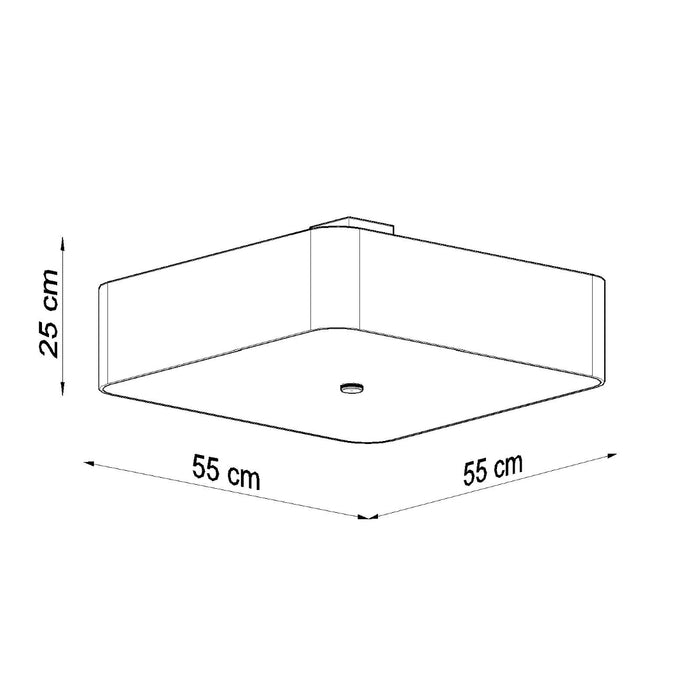 SOLLUX SL.0826 Ceiling Lamp LOKKO 55 White