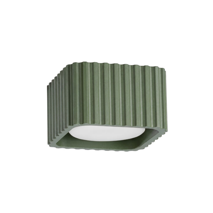 SOLLUX SL.3053 Lámpara De Techo Riff 1 Verde Oliva Gx53