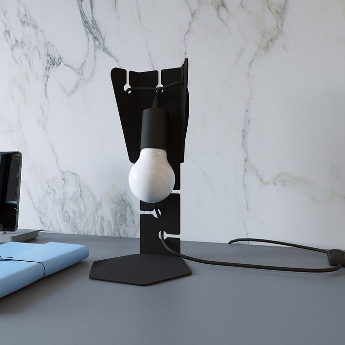 SOLLUX SL.0880 ARBY Black Table Lamp