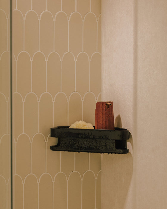 COSMIC WJB269A0050001 START Corner Shower Soap Dish Removable Chrome