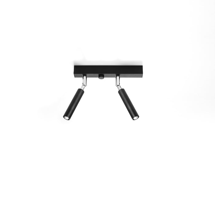 SOLLUX SL.0898 Lámpara de Techo EYETECH 2 Negro