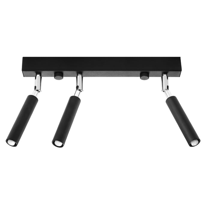 SOLLUX SL.0899 Lámpara de Techo EYETECH 3 Negro