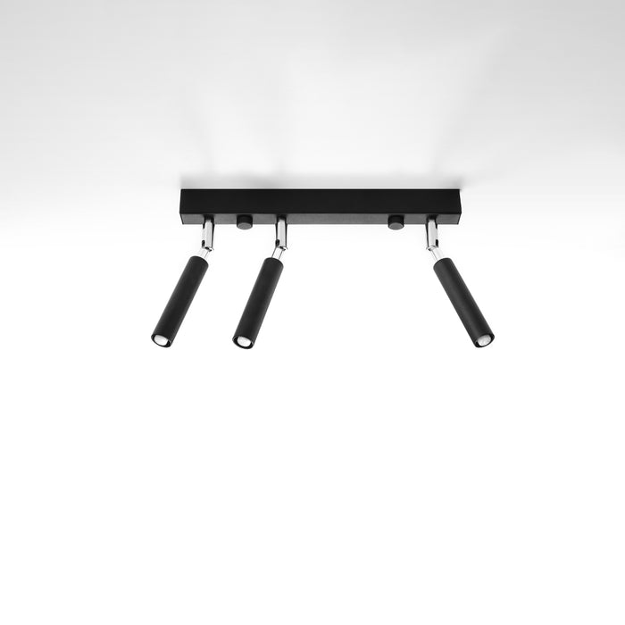 SOLLUX SL.0899 Lámpara de Techo EYETECH 3 Negro