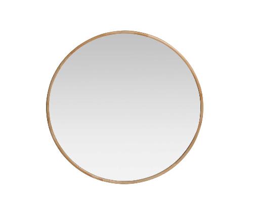 ANDREA HOUSE AX24105 Espejo Pared Madera Ø80 Cm