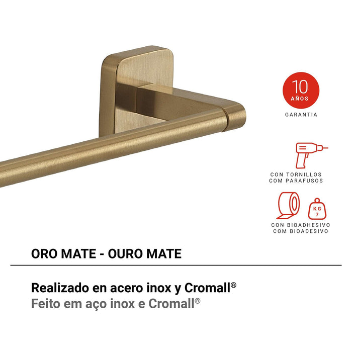 GEDY TO216088100 TONGA Toallero Oro Mate