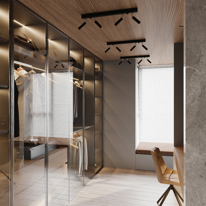 SOLLUX SL.0900 Lámpara de Techo EYETECH 4 Negro