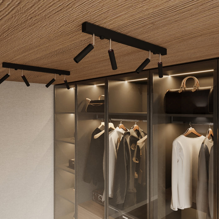 SOLLUX SL.0901 Lámpara de Techo EYETECH 6 Negro