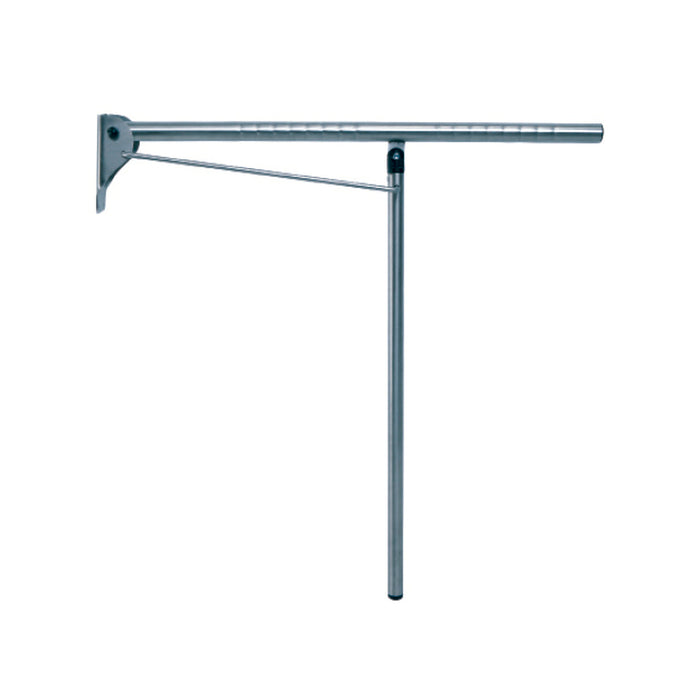 PRESTO 88176_RAL Barra de apoyo abatible mural-suelo inox RAL