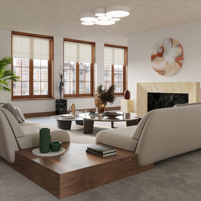 SOLLUX SL.0919 Plafón ARENA 55 Blanco