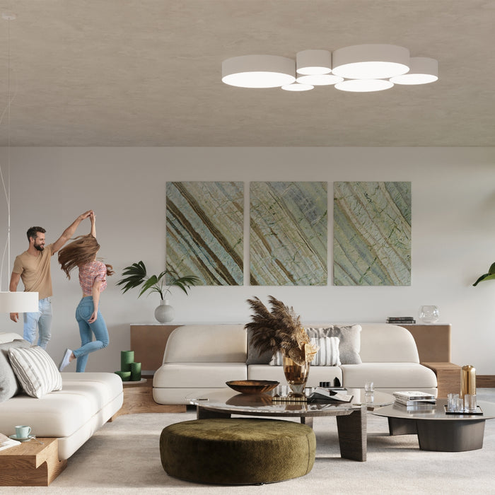 SOLLUX SL.0919 Plafón ARENA 55 Blanco