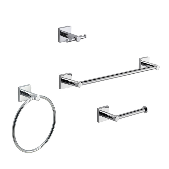 GEDY FJ991300002 FUJI Set 4 Accesorios Pared