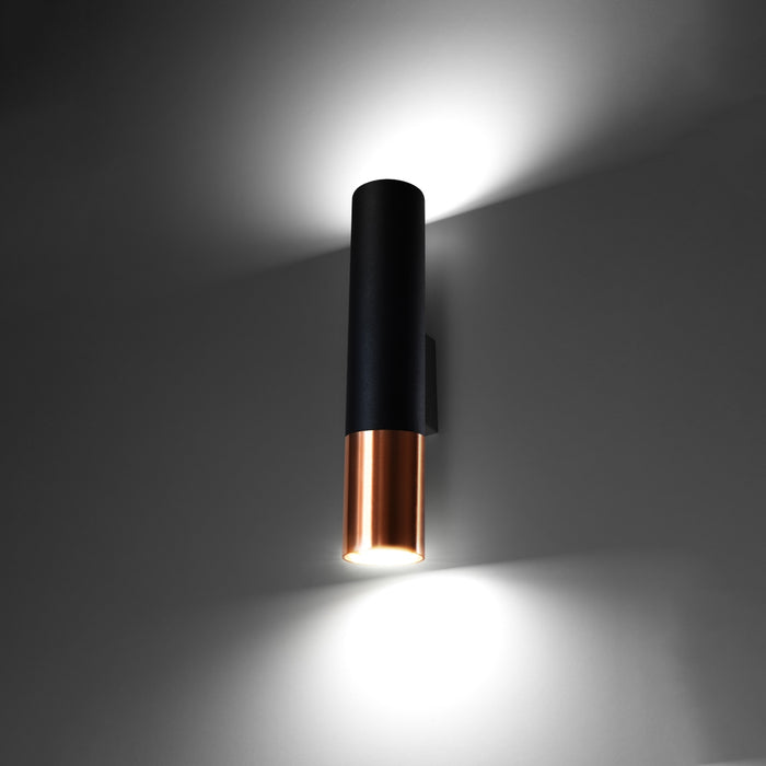 SOLLUX SL.0944 LOOPEZ Wall Light Copper Black