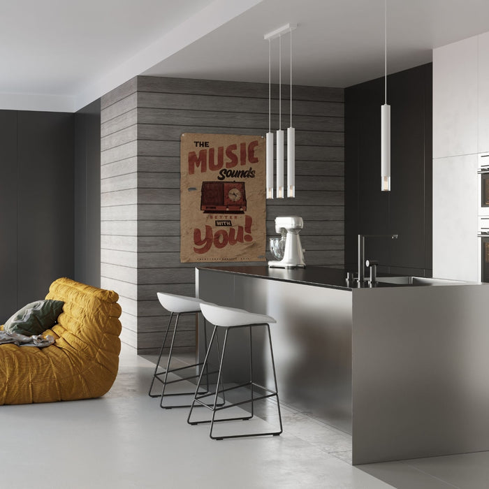 SOLLUX SL.0958 Lámpara Colgante WEZYR 2 Blanco