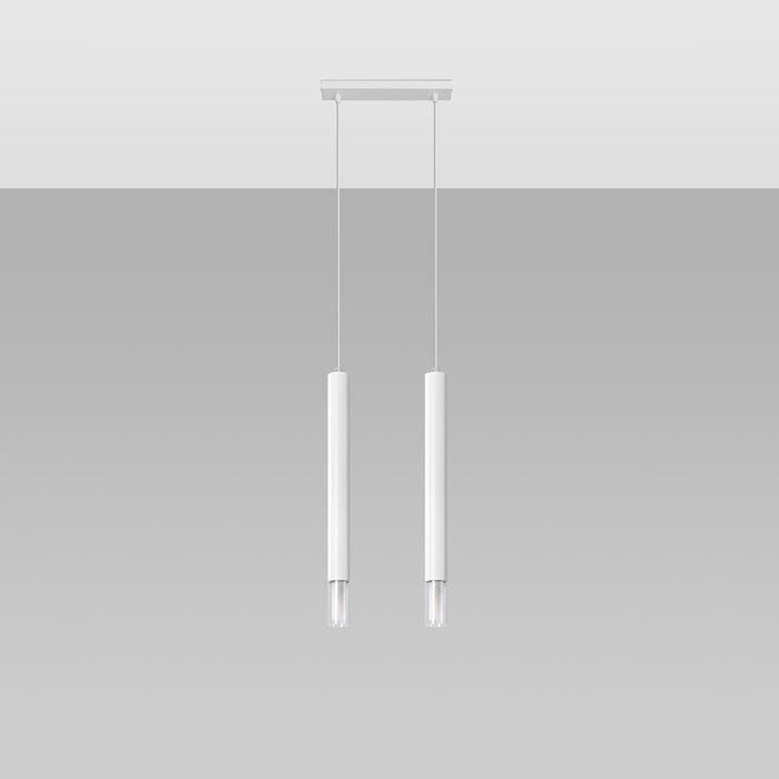 SOLLUX SL.0958 Lámpara Colgante WEZYR 2 Blanco