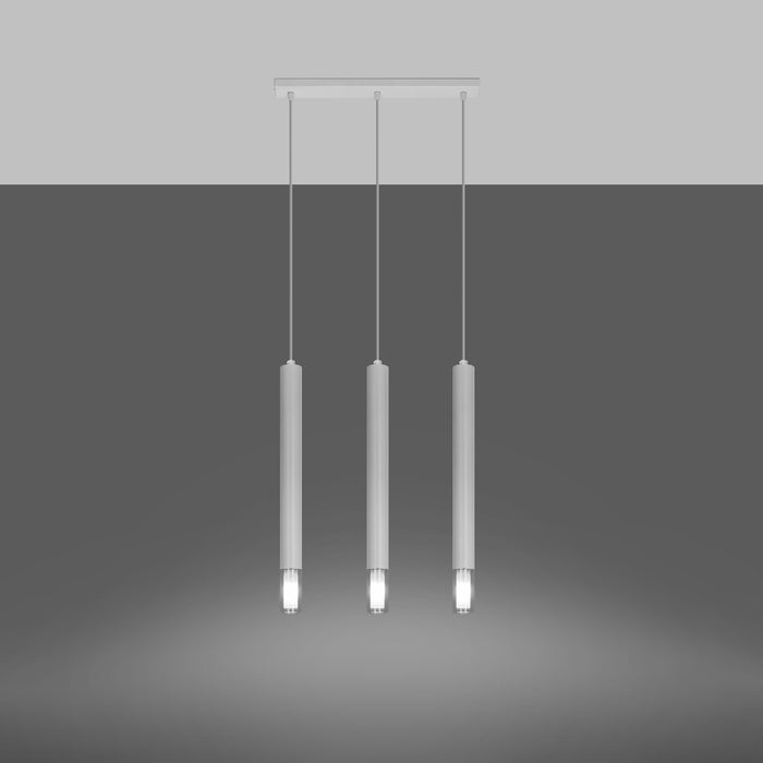 SOLLUX SL.0959 Lámpara Colgante WEZYR 3 Blanco