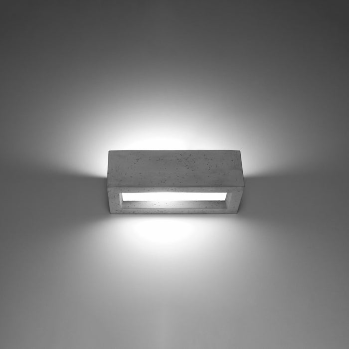 SOLLUX SL.0992 Wall Lamp VEGA 30 Concrete