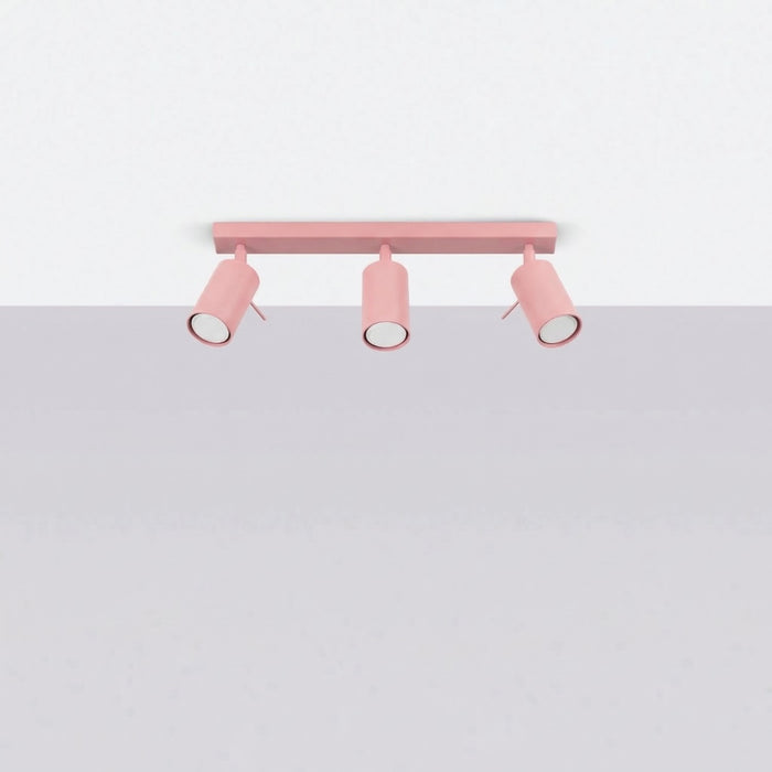 SOLLUX SL.2173 Plafón RING 3L rosa