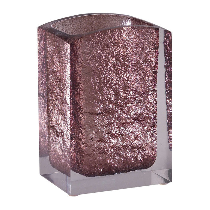 GEDY AT98T600000 ANTARES Portacepillos Marrón-Transparente