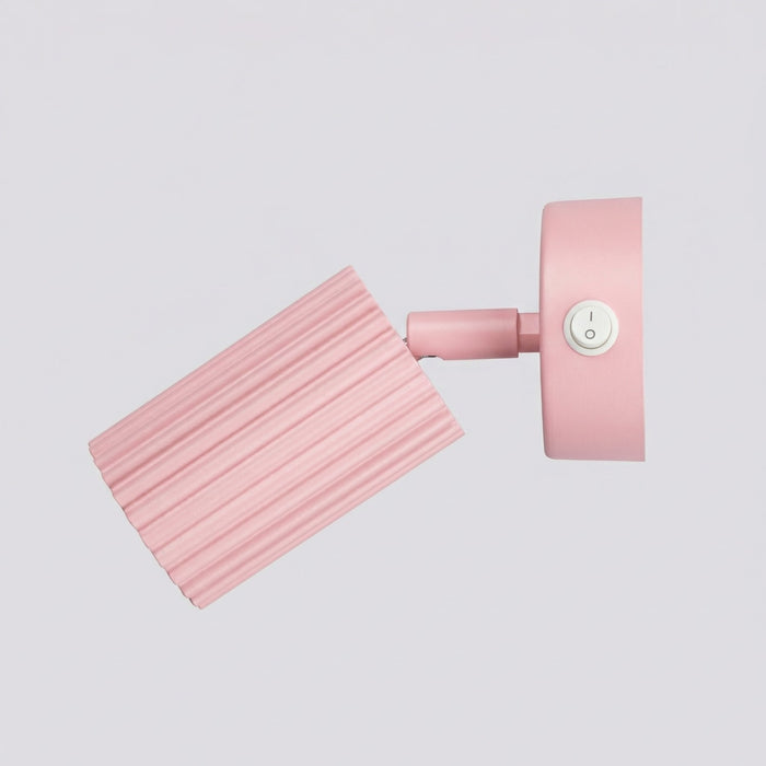 SOLLUX SL.1933 Aplique de pared KARBON rosa con interruptor