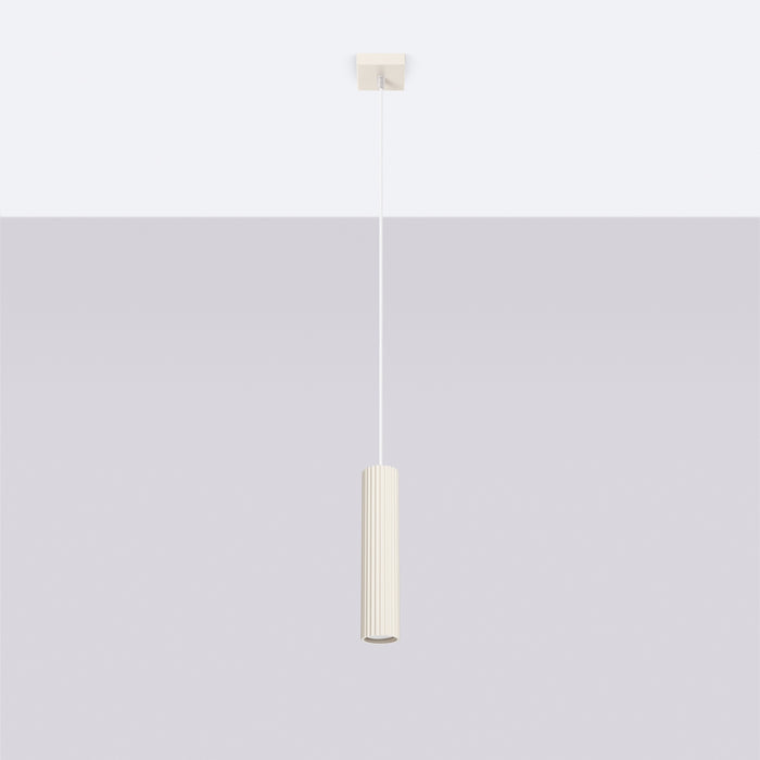 SOLLUX SL.1592 KARBON Lámpara Colgante 1 Beige
