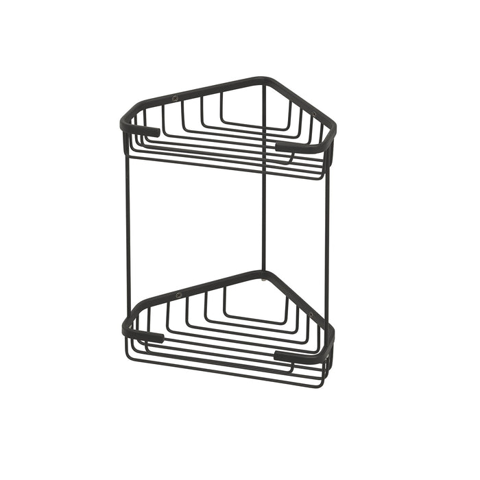 GEDY 24811400900 Portaobjetos Angular 2 Repisas Negro Mate