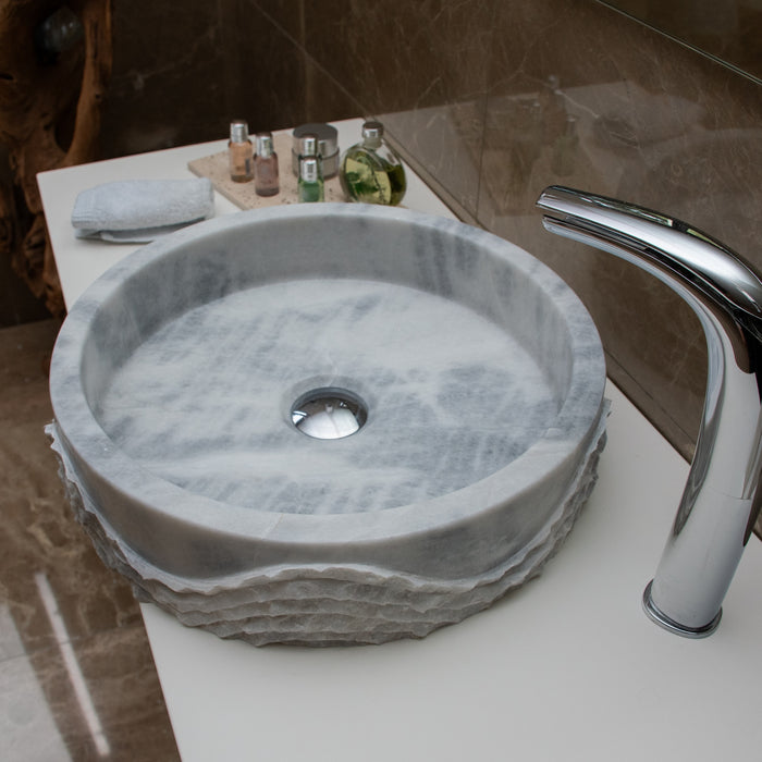 FORZINI FZ-GR/ZG-MB-110 LIBERA Lavabo de mármol Gris