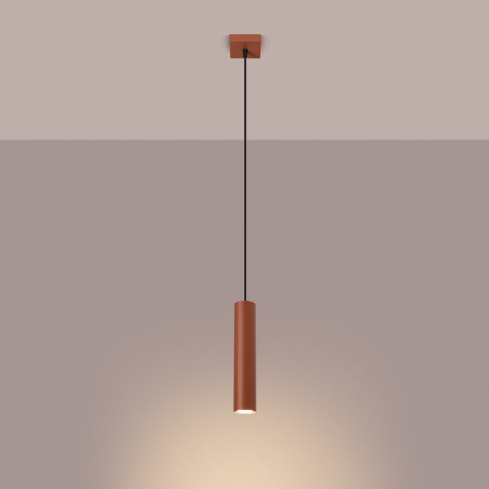 SOLLUX SL.1489 Lámpara colgante LAGOS 1 rojo ocre ocre rojo