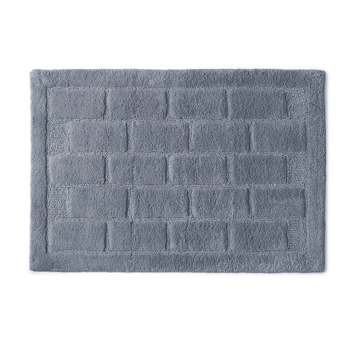 GEDY 96TI6090089 TILE Alfombra 60X90 cm Gris