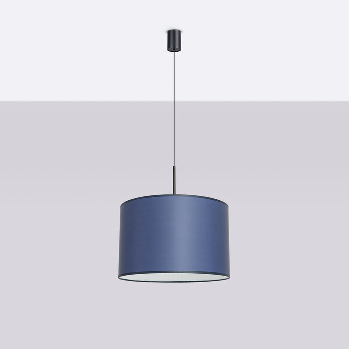 SOLLUX SL.1851 Lámpara colgante NEVIA azul marino azul marino/negro