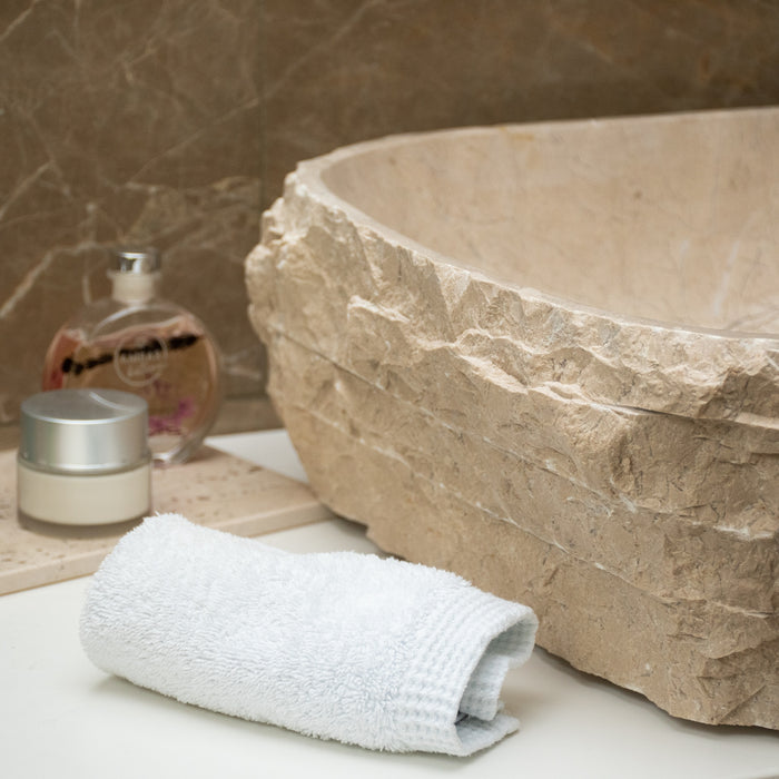 FORZINI FZ-BG/VB-MB-101 DIANA Beige Marble Sink