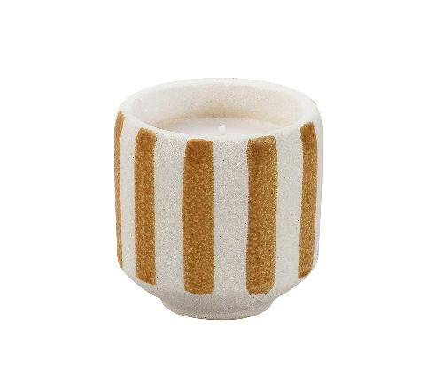 ANDREA HOUSE AX74151 Vela Cerámica Napoli Ø8,5X8,5Cm