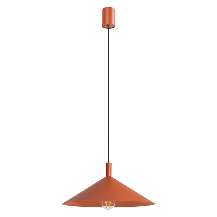 SOLLUX SL.2541 Lámpara colgante NOX 40 ocre rojo