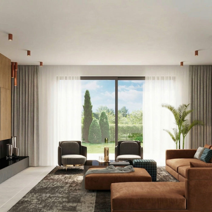 SOLLUX SL.2068 Plafón LAGOS 10 ocre rojo