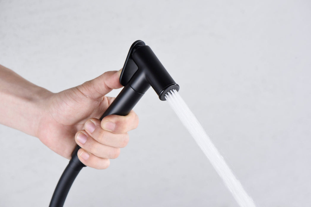 IMEX RDD038/NG LINE Grifo Empotrado de Bidé Negro Mate