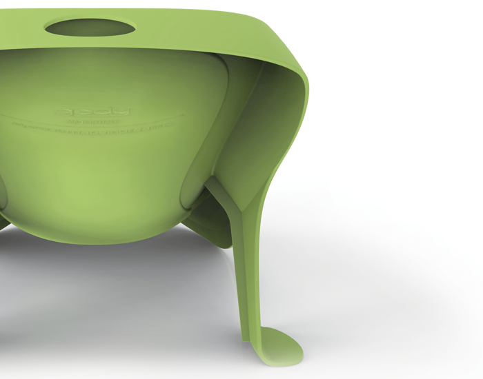 GEDY DD046000900 DA-DAM Tumbona Baño Infantil Blanco/Verde